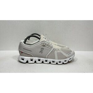 On Cloud 5 Shoes Women’s Size 9 Beige White Running 59.98773 Sneakers